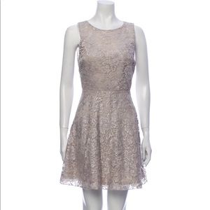 Alice & Olivia Lace Mini Dress